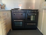 New Stoves dual fuel range cooker